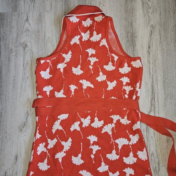 Diane Von Furstenberg for Target Ginkgo Wrap Dress DVF Womens S Sleeveless Midi - Picture 9 of 15